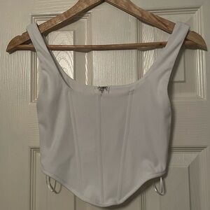 BB Dakota by Steve Madden- Maika Corset Crop Top